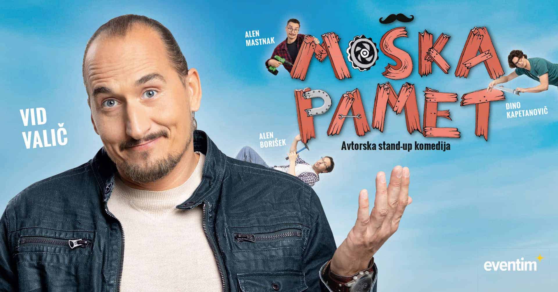 Večer smeha v Šoštanju: Vabljeni na stand-up komedijo Moška pamet