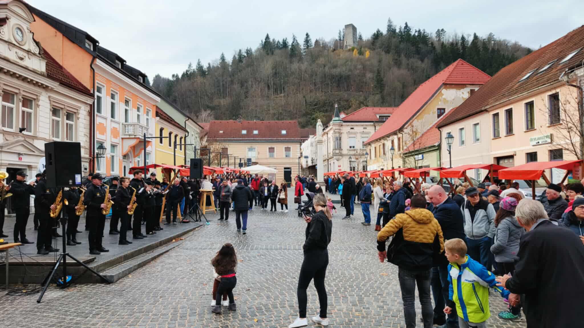 Živahno sobotno dopoldne na Trškem sejmu
