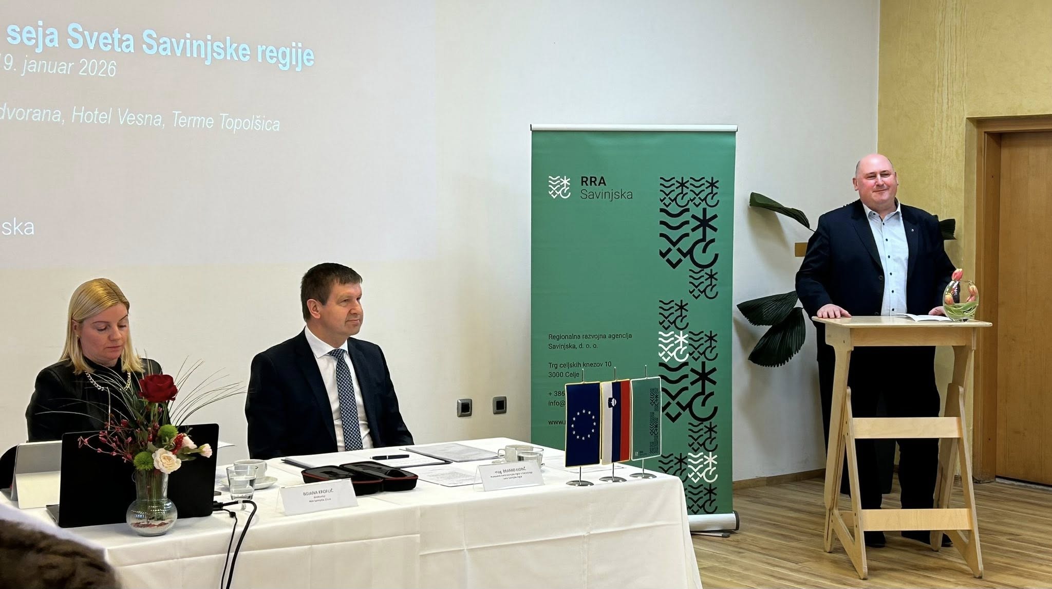 V Topolšici danes potekala 8. redna seja Sveta Savinjske regije